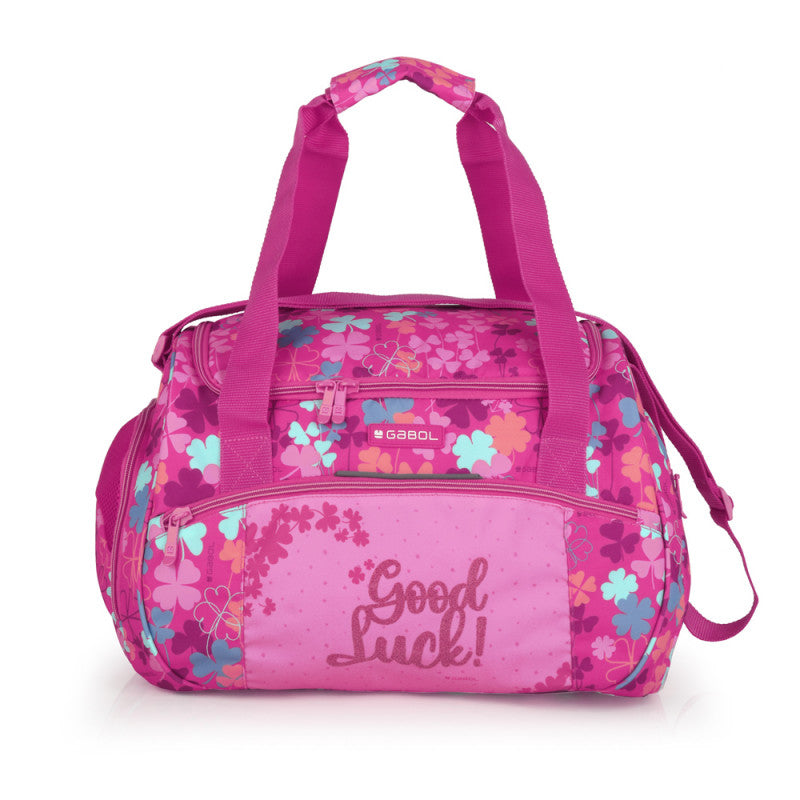 Bolsa de Deporte y Viaje Gabol Clover Rosa Resistente al Agua Reforzada