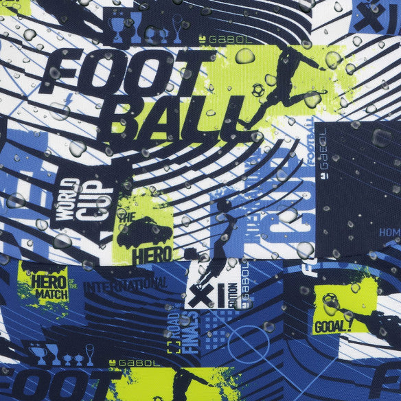 Mochila Escolar Gabol Ball Grande Adaptable a Carro con 2 Compartimentos