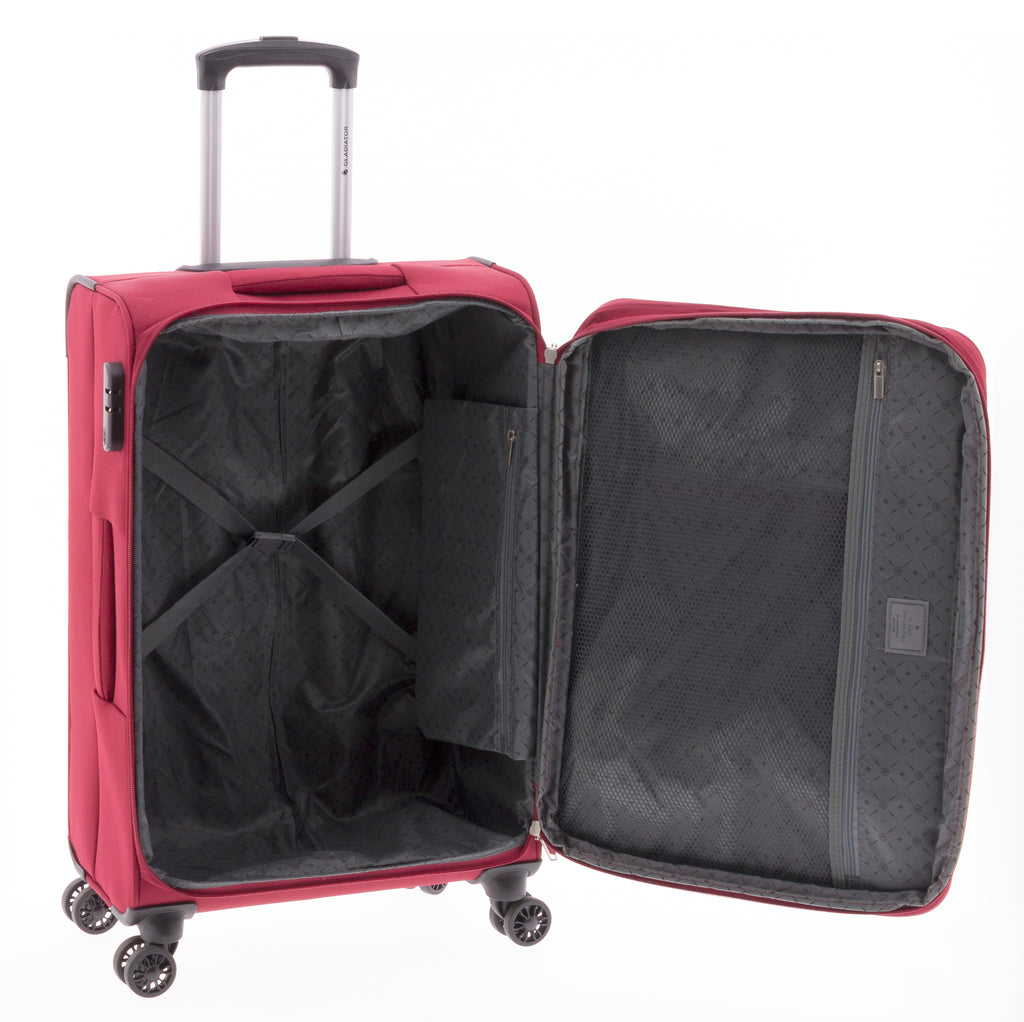 MALETA MEDIANA EVA 4 RUEDAS EXTENSIBLE 3D GLADIATOR