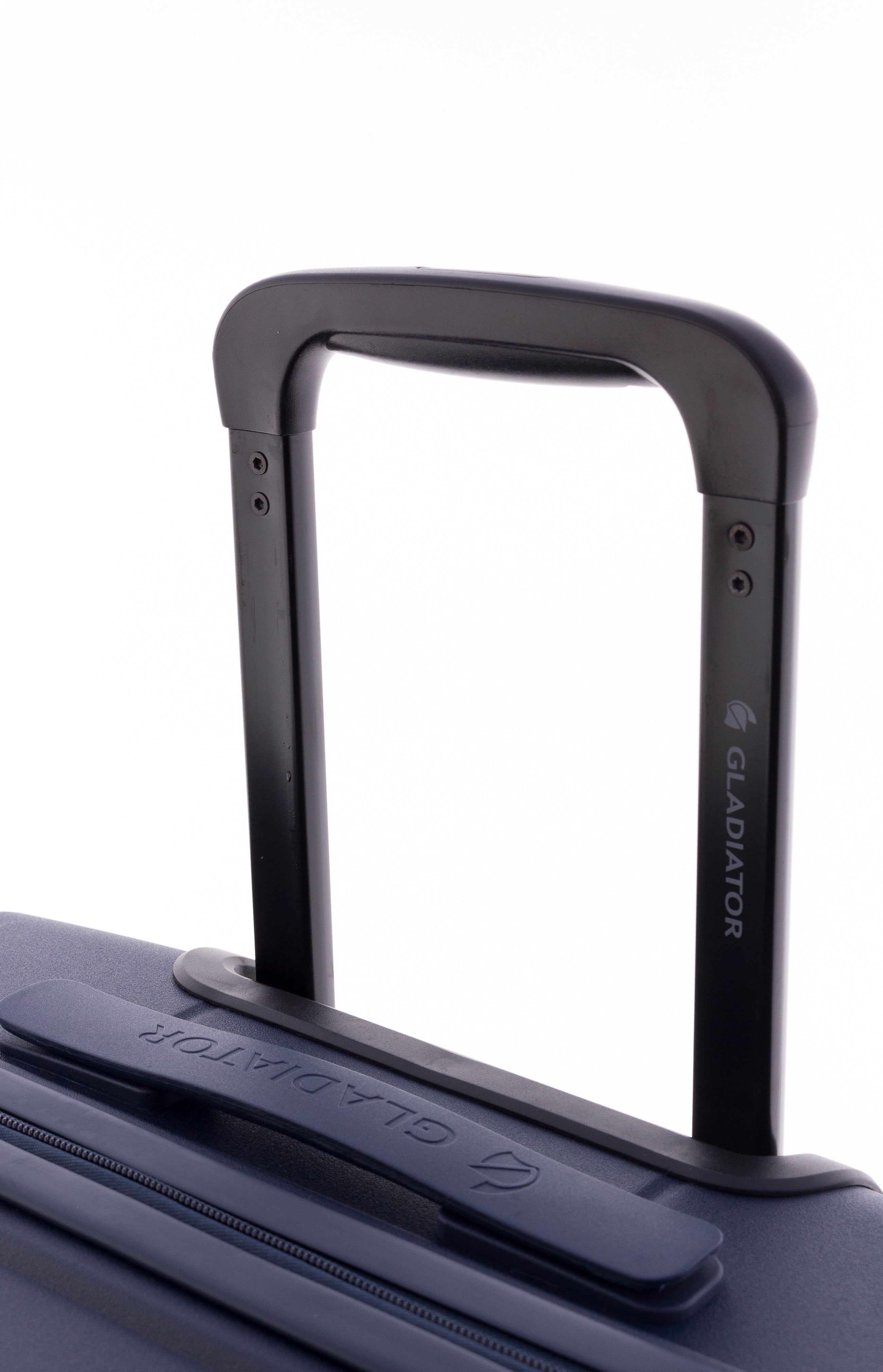 MALETA MEDIANA POLIPROPILENO 4 RUEDAS DOBLES MAGIC GLADIATOR