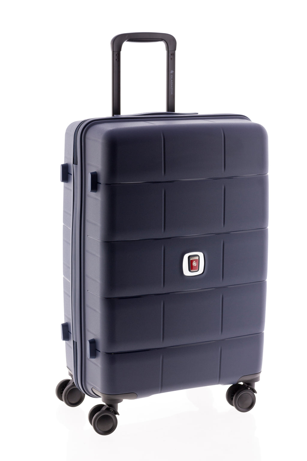 MALETA MEDIANA POLIPROPILENO 4 RUEDAS DOBLES MAGIC GLADIATOR