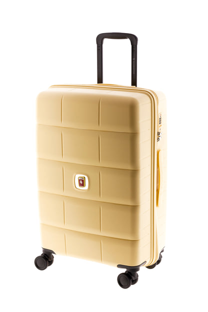 MALETA MEDIANA POLIPROPILENO 4 RUEDAS DOBLES MAGIC GLADIATOR