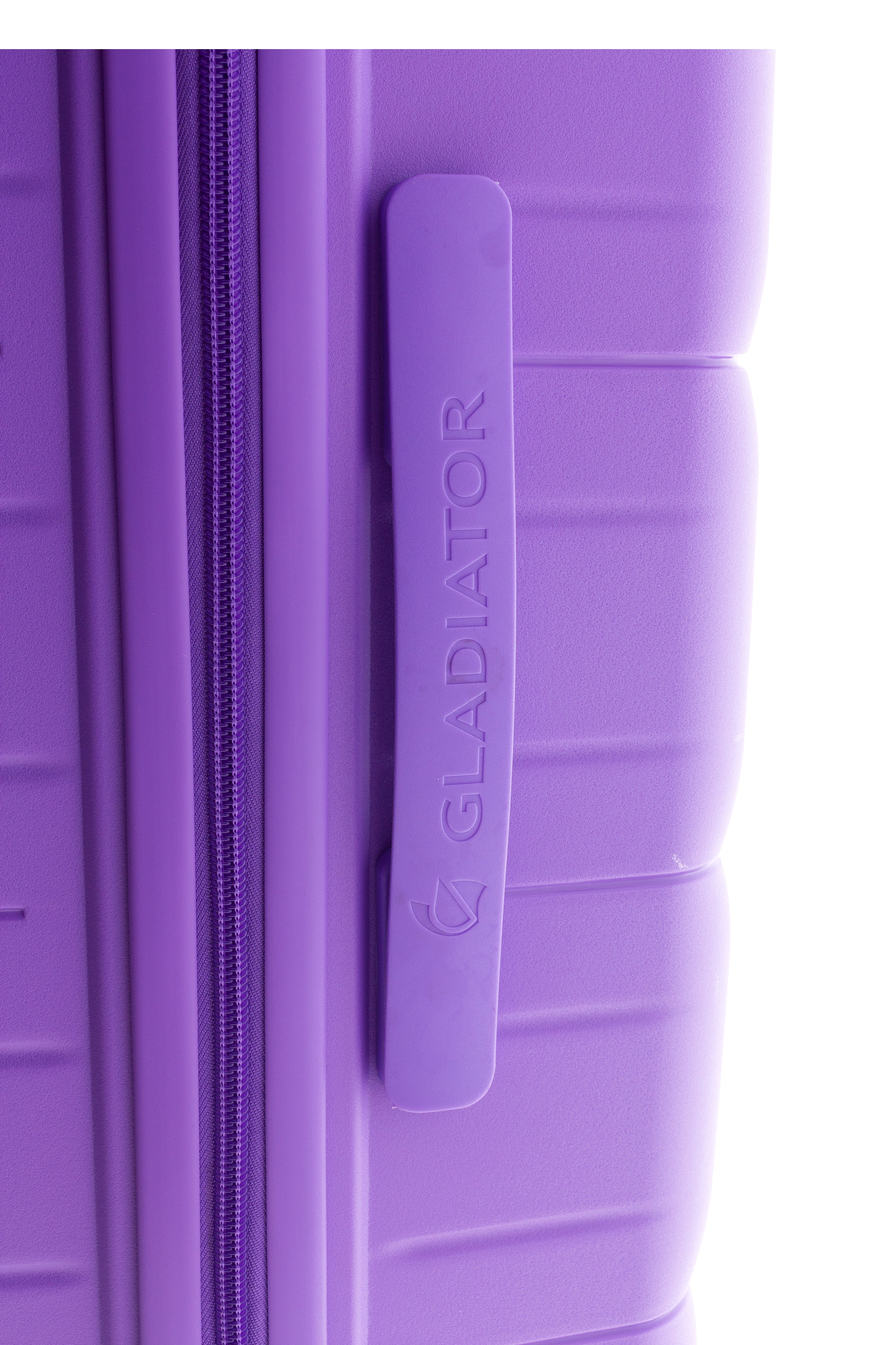 MALETA MEDIANA POLIPROPILENO 4 RUEDAS DOBLES MAGIC GLADIATOR