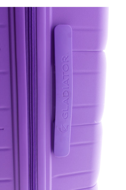 MALETA MEDIANA POLIPROPILENO 4 RUEDAS DOBLES MAGIC GLADIATOR