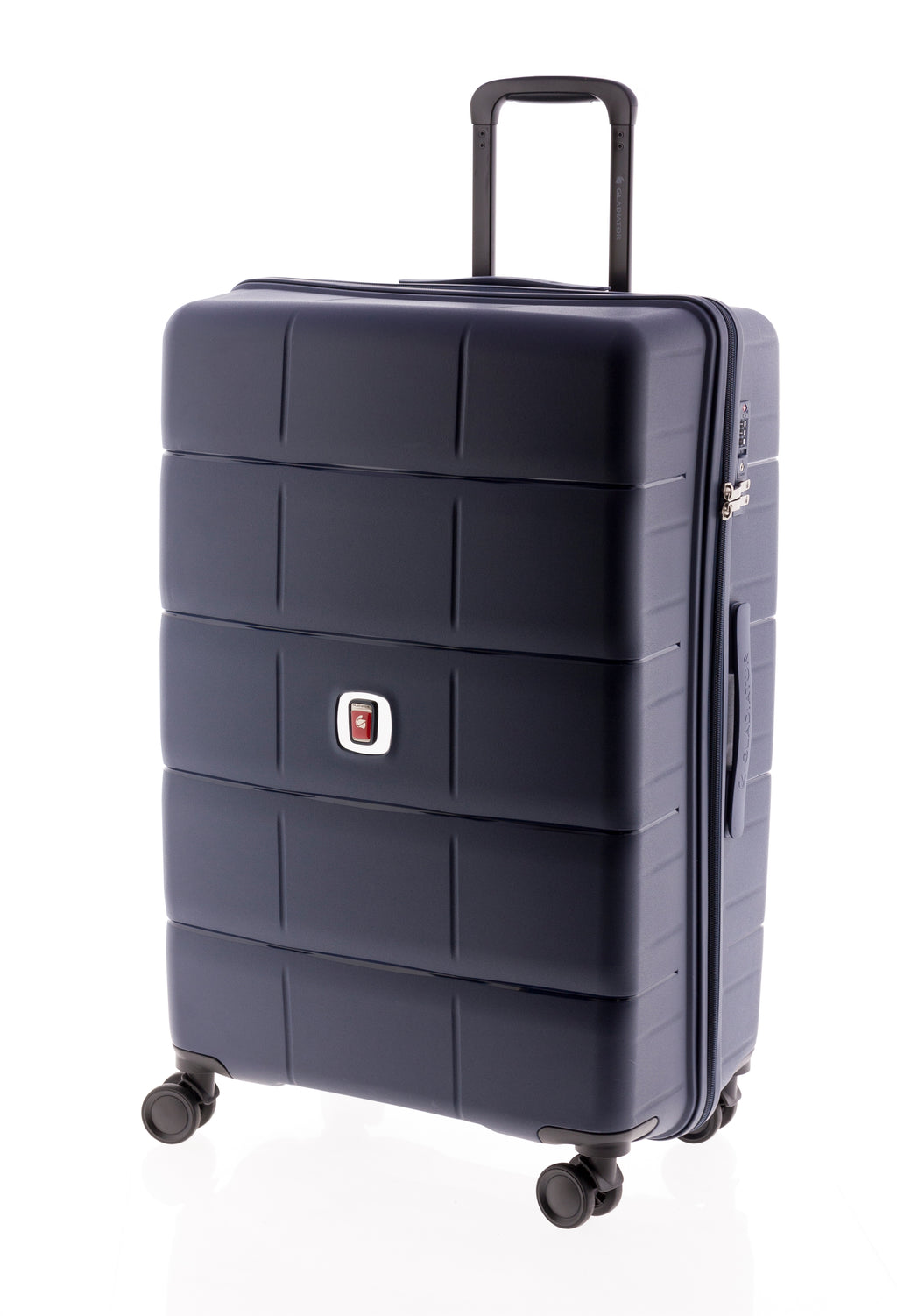 MALETA GRANDE POLIPROPILENO 4 RUEDAS DOBLES Y TSA MAGIC GLADIATOR