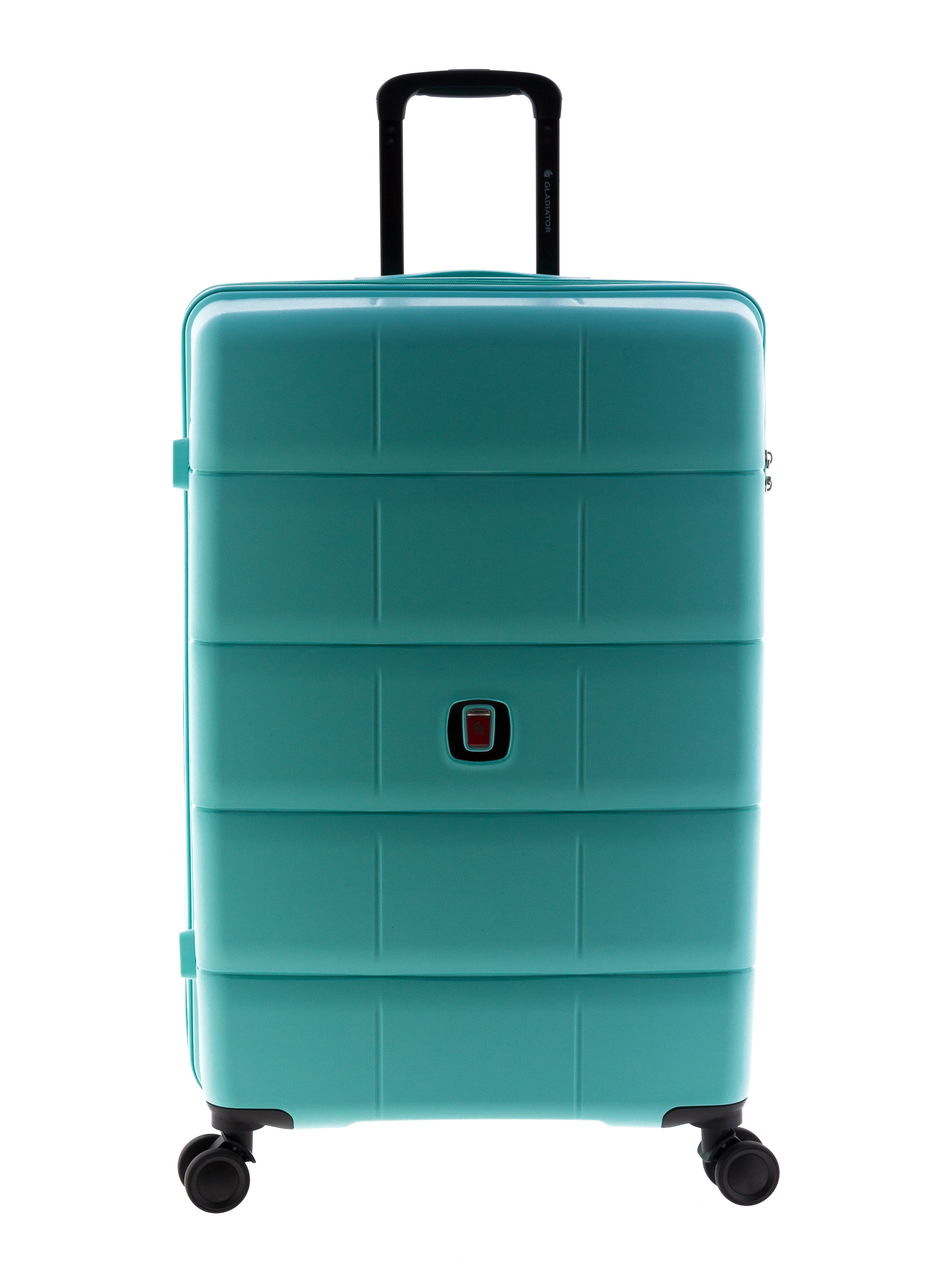 MALETA GRANDE POLIPROPILENO 4 RUEDAS DOBLES Y TSA MAGIC GLADIATOR