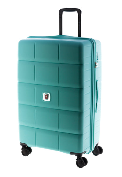 MALETA GRANDE POLIPROPILENO 4 RUEDAS DOBLES Y TSA MAGIC GLADIATOR