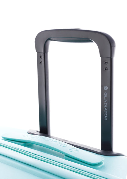 MALETA GRANDE POLIPROPILENO 4 RUEDAS DOBLES Y TSA MAGIC GLADIATOR