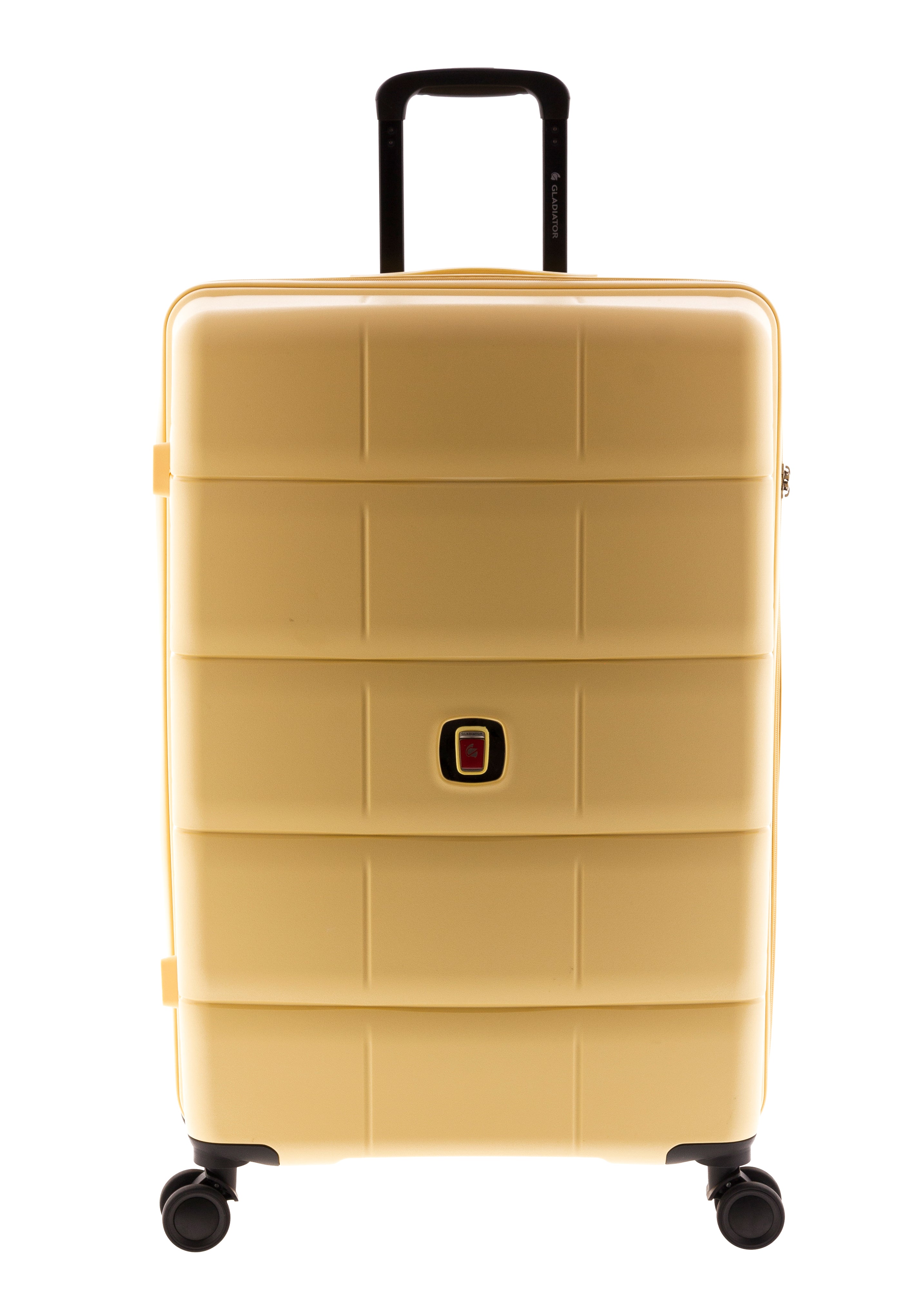 MALETA GRANDE POLIPROPILENO 4 RUEDAS DOBLES Y TSA MAGIC GLADIATOR