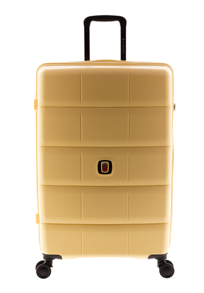 MALETA GRANDE POLIPROPILENO 4 RUEDAS DOBLES Y TSA MAGIC GLADIATOR