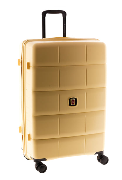 MALETA GRANDE POLIPROPILENO 4 RUEDAS DOBLES Y TSA MAGIC GLADIATOR