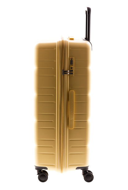 MALETA GRANDE POLIPROPILENO 4 RUEDAS DOBLES Y TSA MAGIC GLADIATOR