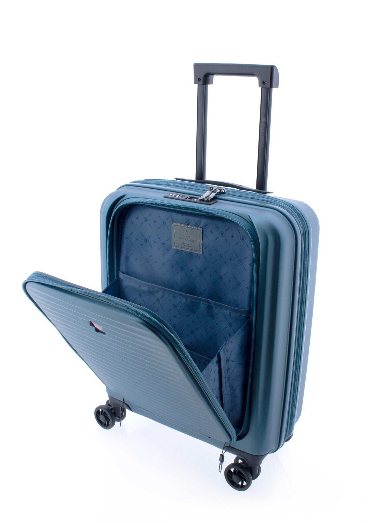 MALETA CABINA 55CM POLICARBONATO NOMADTEC GLADIATOR