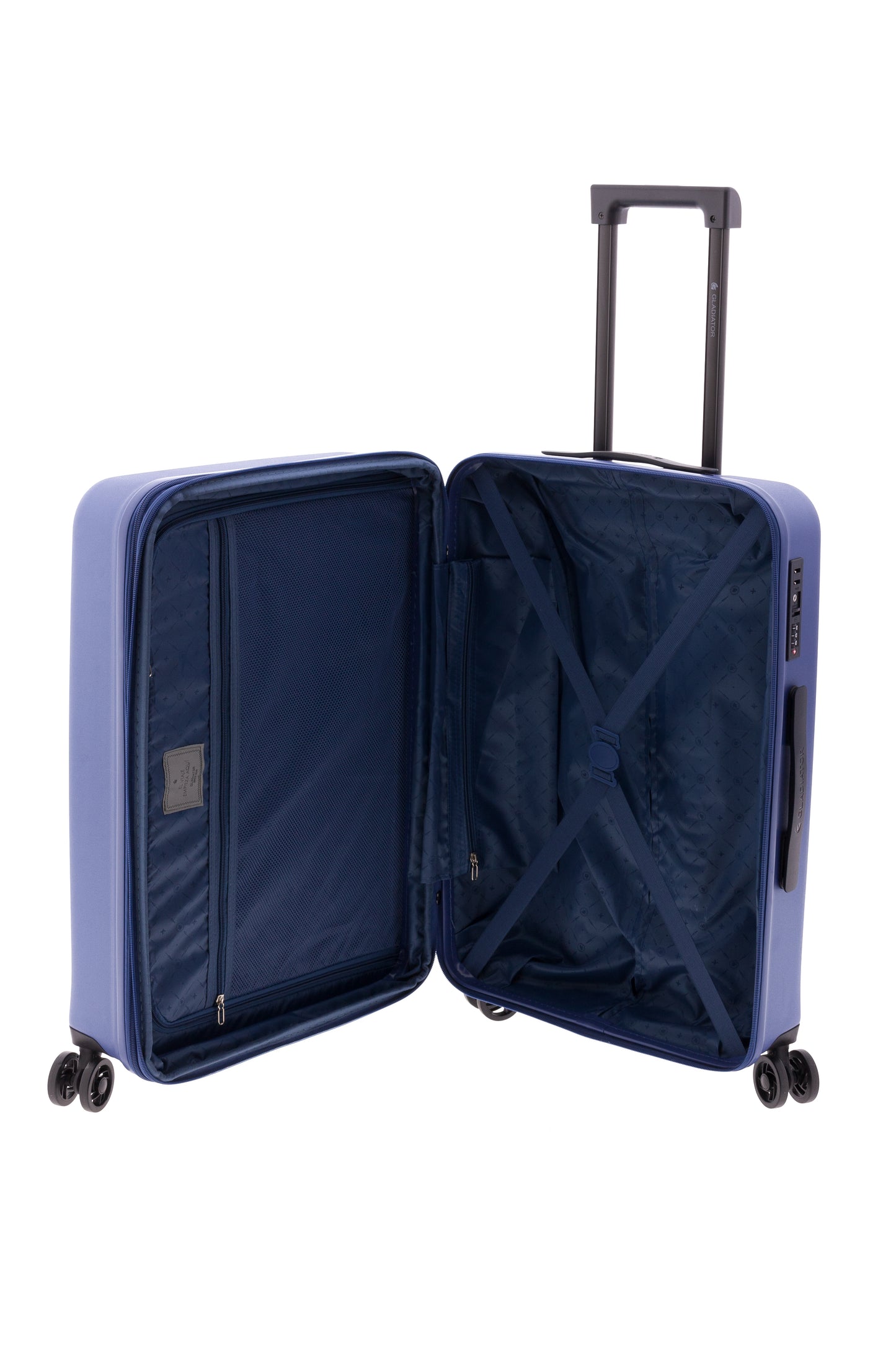 MALETA MEDIANA POLICARBONATO EXTENSIBLE Y TSA NOMADTEC GLADIATOR