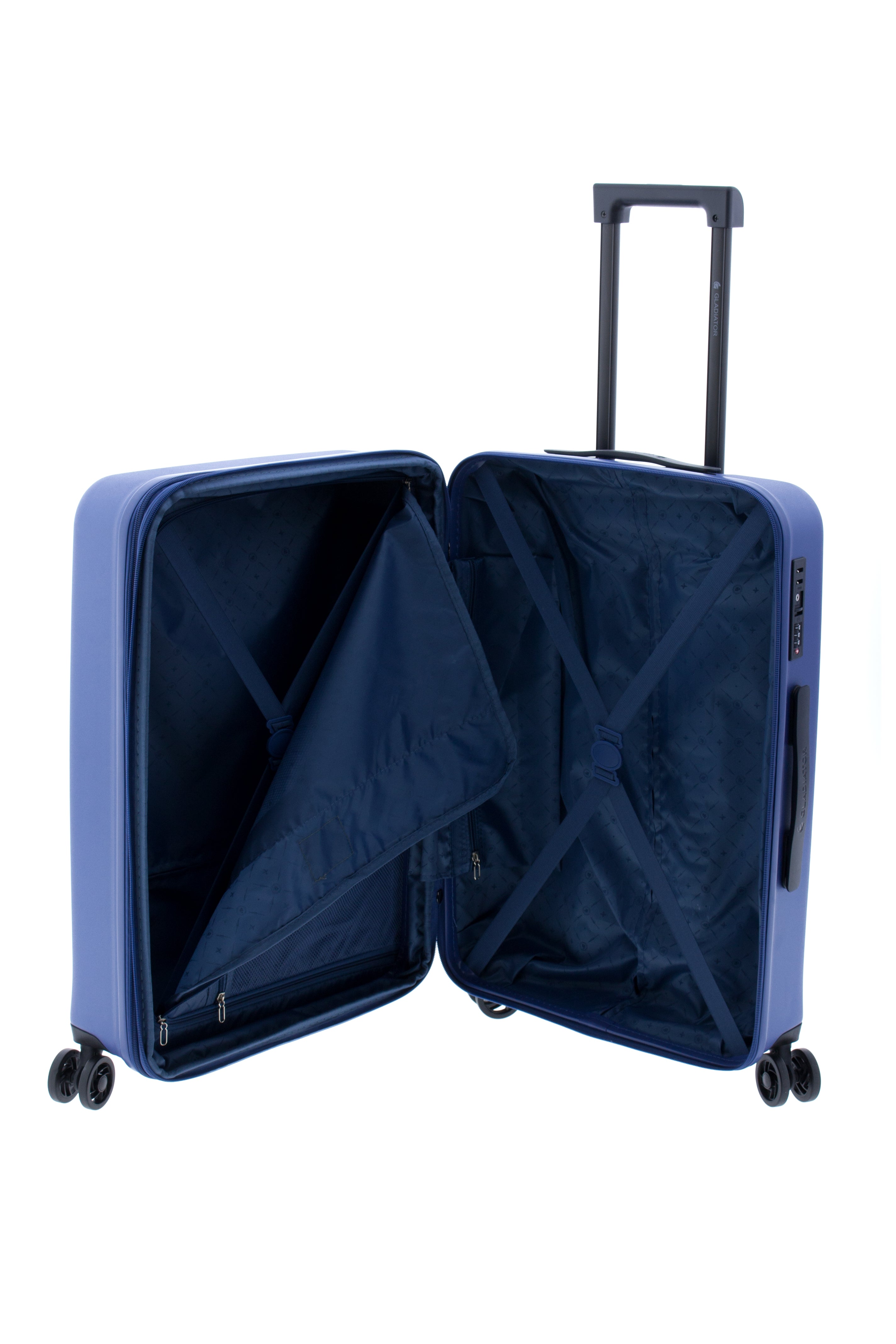 MALETA MEDIANA POLICARBONATO EXTENSIBLE Y TSA NOMADTEC GLADIATOR