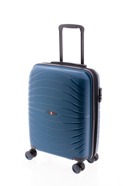 MALETA CABINA POLIPROPILENO 4 RUEDAS DOBLES KICK-OFF GLADIATOR