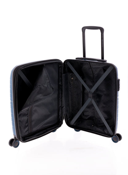 MALETA CABINA POLIPROPILENO 4 RUEDAS DOBLES KICK-OFF GLADIATOR