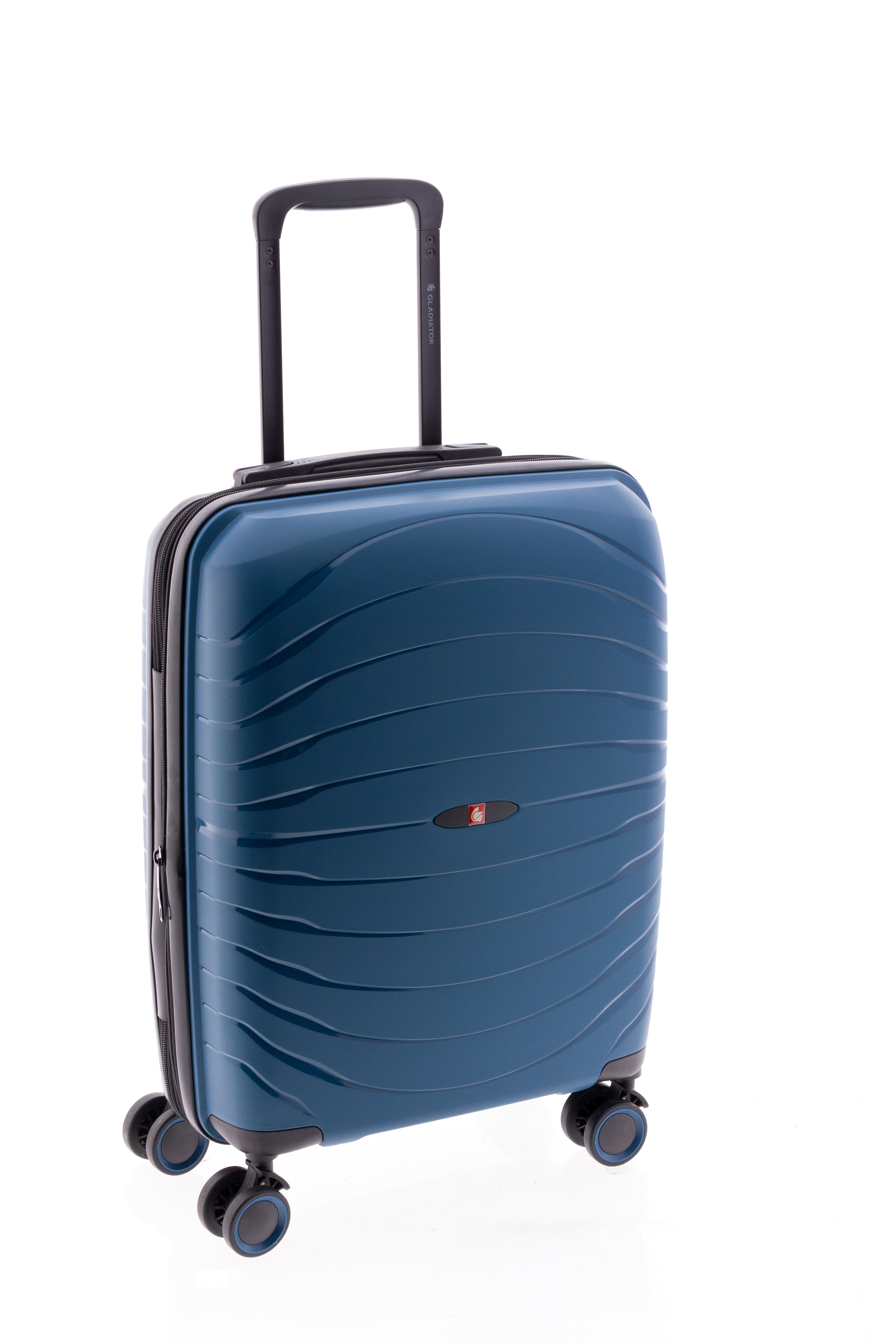 MALETA CABINA POLIPROPILENO 4 RUEDAS DOBLES KICK-OFF GLADIATOR