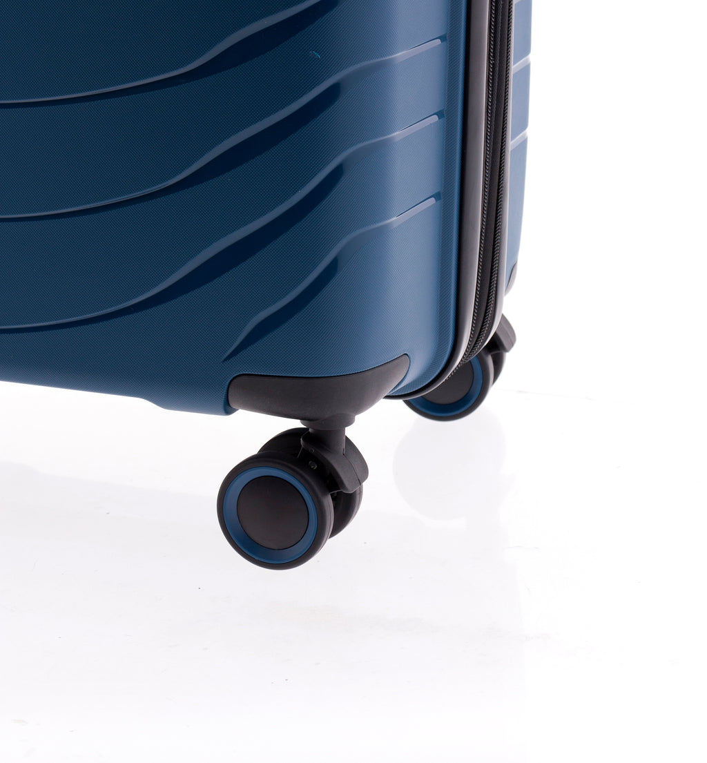 MALETA CABINA POLIPROPILENO 4 RUEDAS DOBLES KICK-OFF GLADIATOR