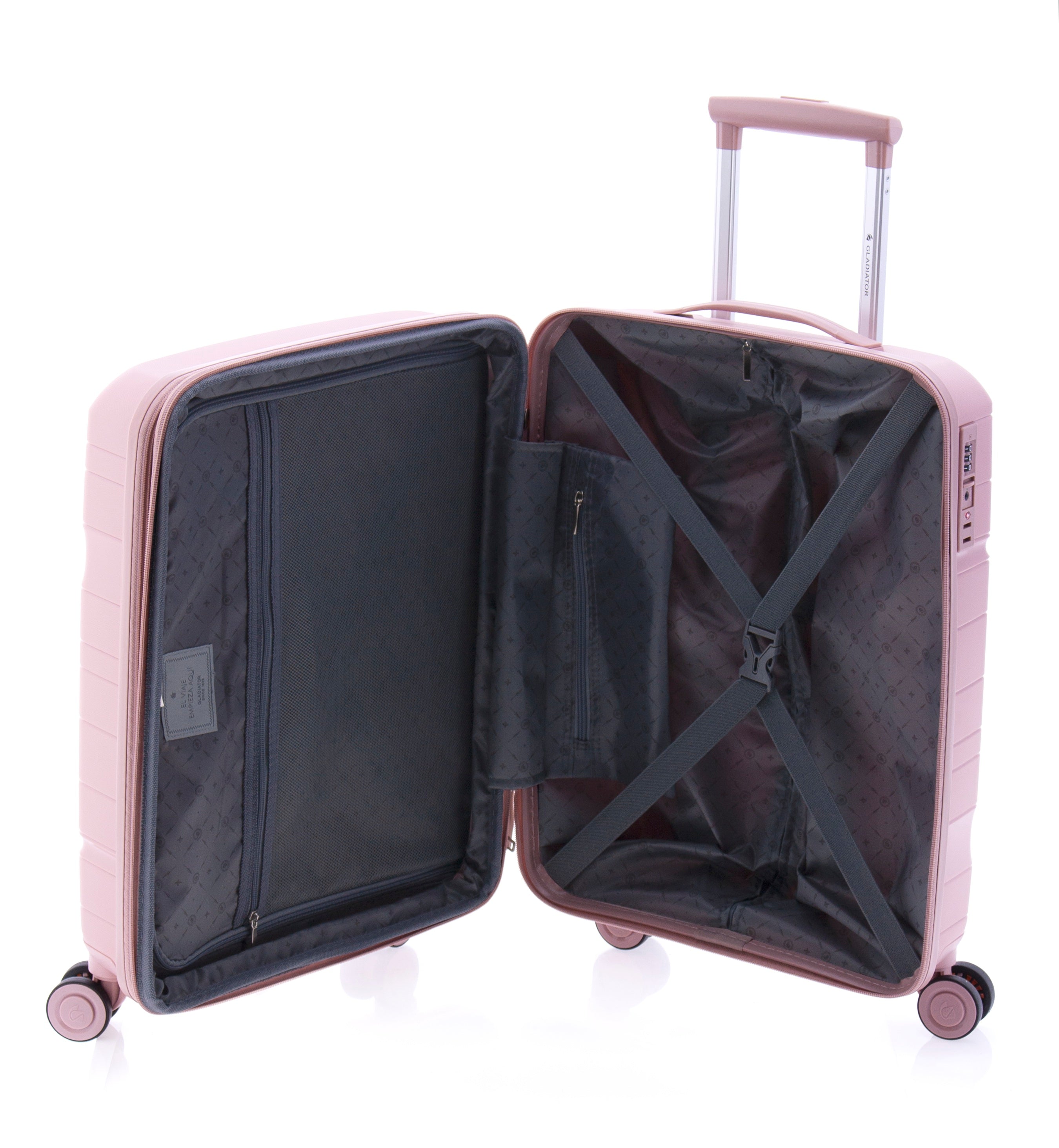 MALETA DE CABINA EXTENSIBLE POLIPROPILENO BOXING GLADIATOR