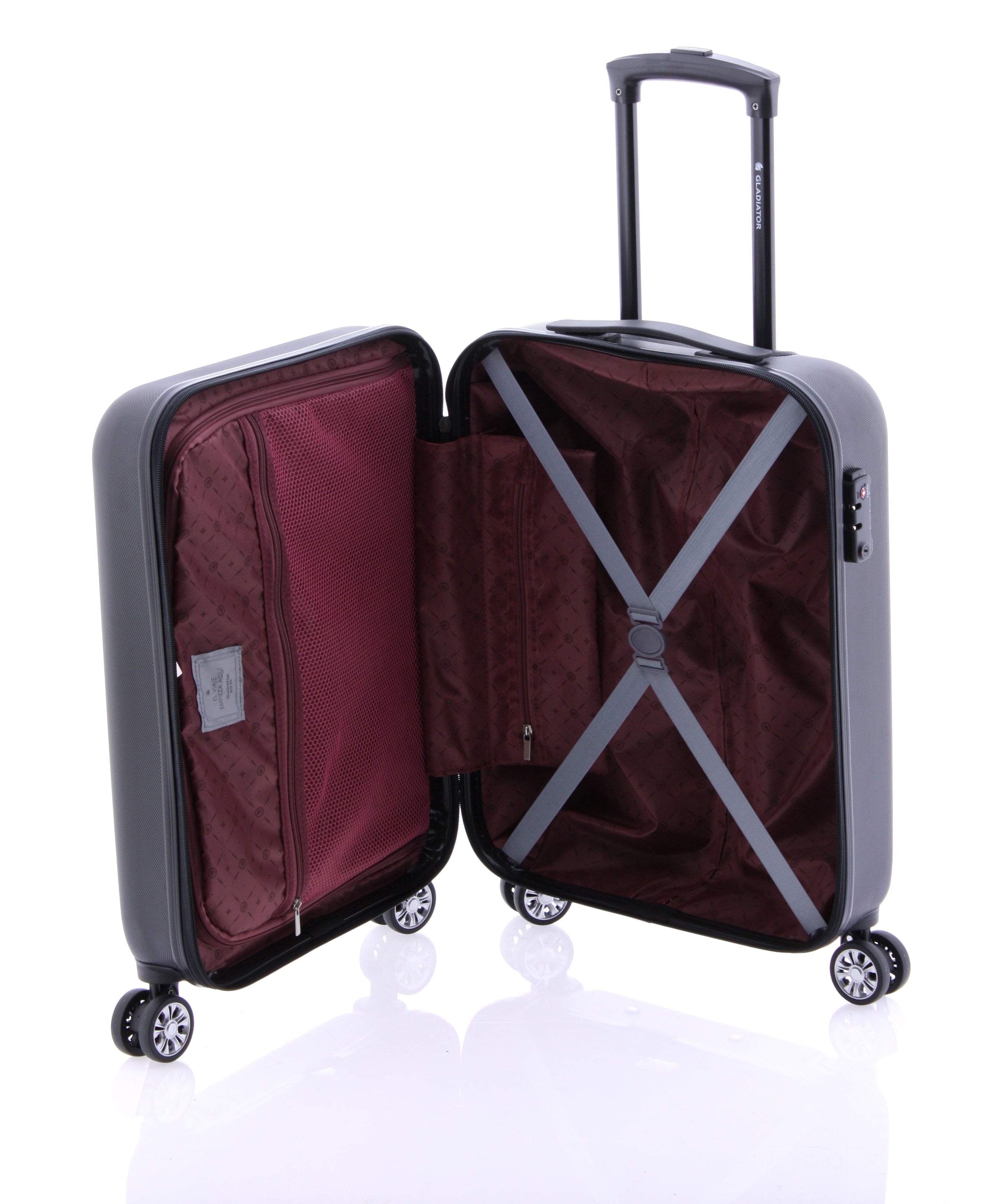 MALETA CABINA ABS 4 RUEDAS BEETLE GLADIATOR