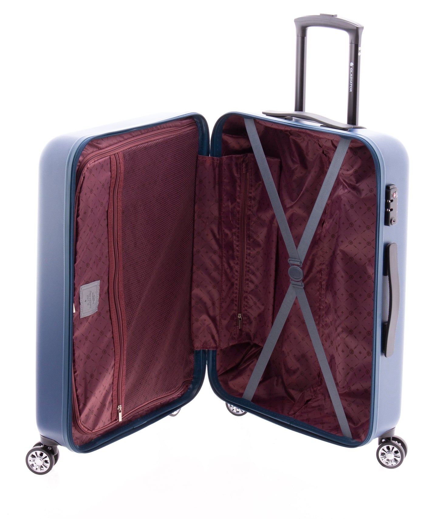 MALETA MEDIANA ABS 4 RUEDAS BEETLE GLADIATOR