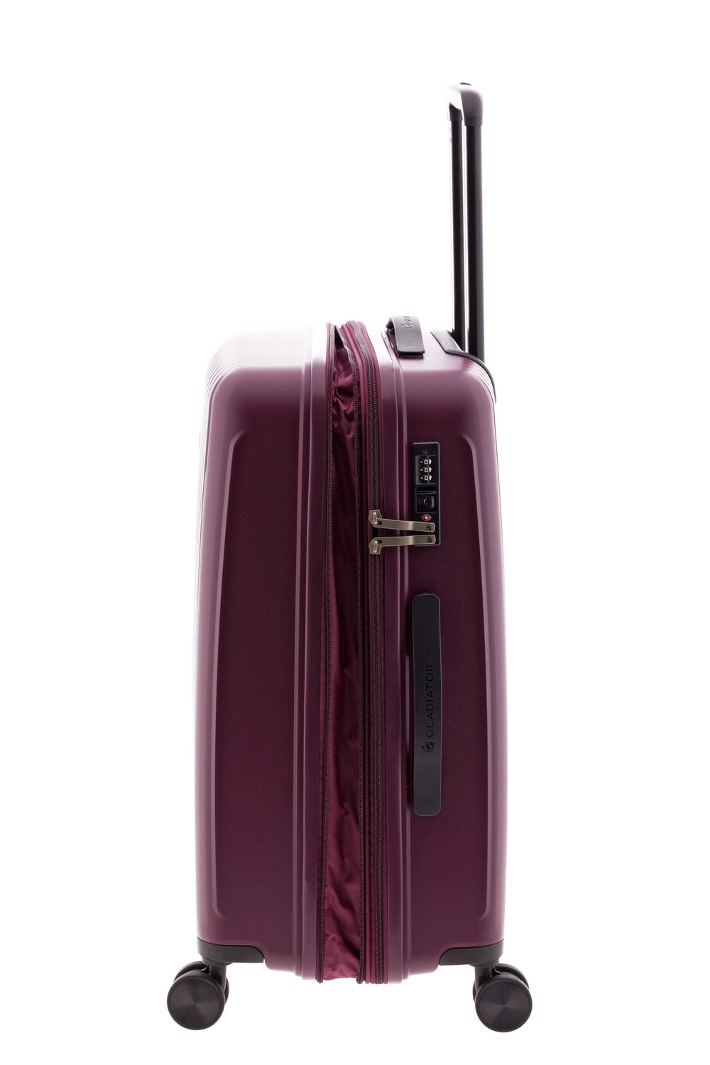 MALETA MEDIANA POLIPROPILENO EXTENSIBLE, TSA CALYPSO GLADIATOR