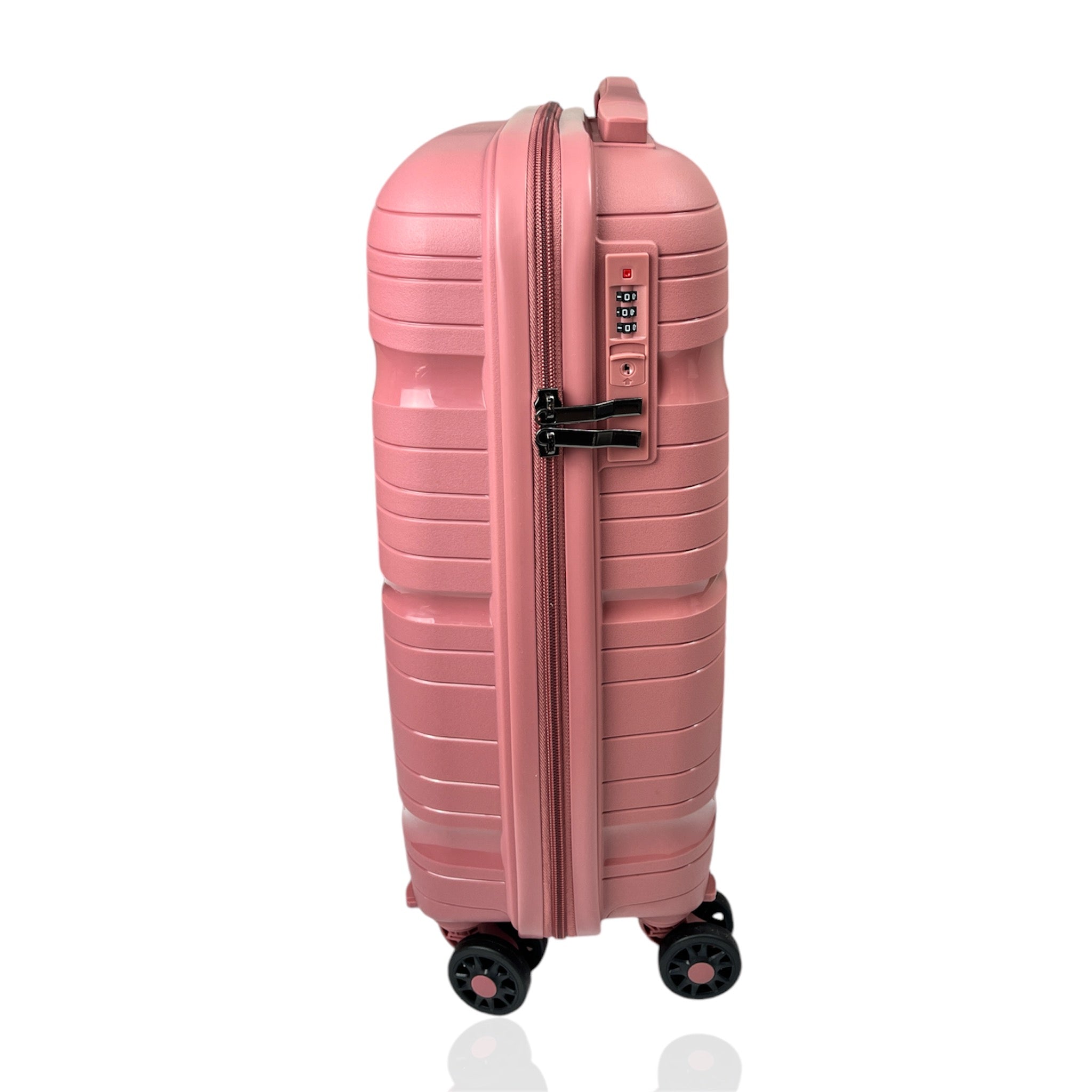 Maleta de Cabina Pequeña Material PP Rosa Nude