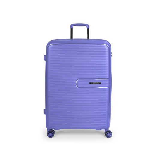 Maleta Grande Rígida Gabol STEADY Expandible, 93L, 4 Ruedas Dobles, Seguridad Integrada