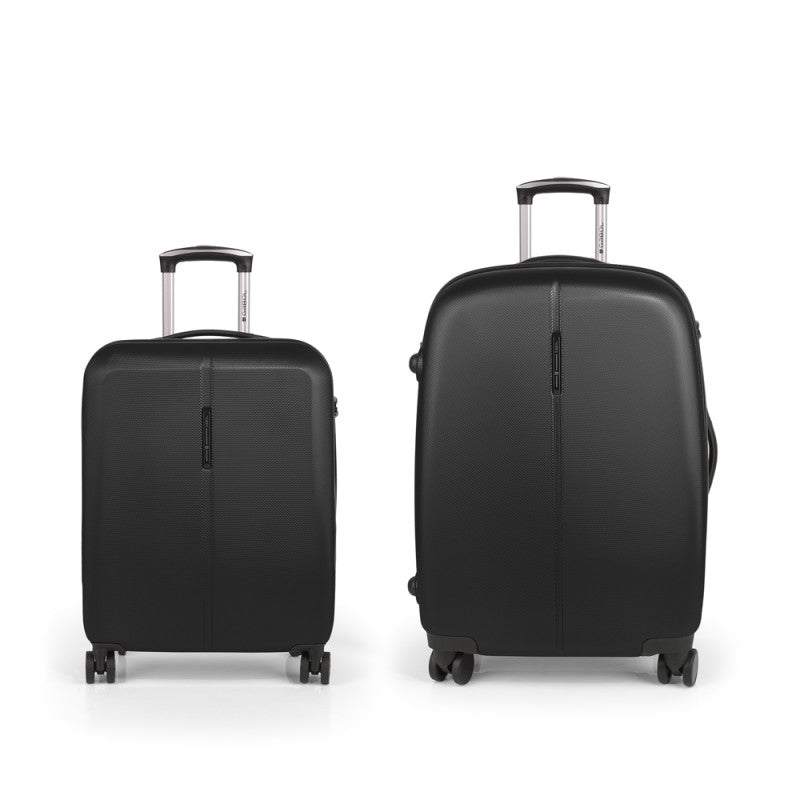 Juego de Maletas (Cabina y mediana) Rígidas Gabol Paradise XP, Expandibles, con 4 Ruedas Dobles