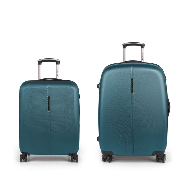 Juego de Maletas (Cabina y mediana) Rígidas Gabol Paradise XP, Expandibles, con 4 Ruedas Dobles