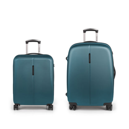 Juego de Maletas (Cabina y mediana) Rígidas Gabol Paradise XP, Expandibles, con 4 Ruedas Dobles