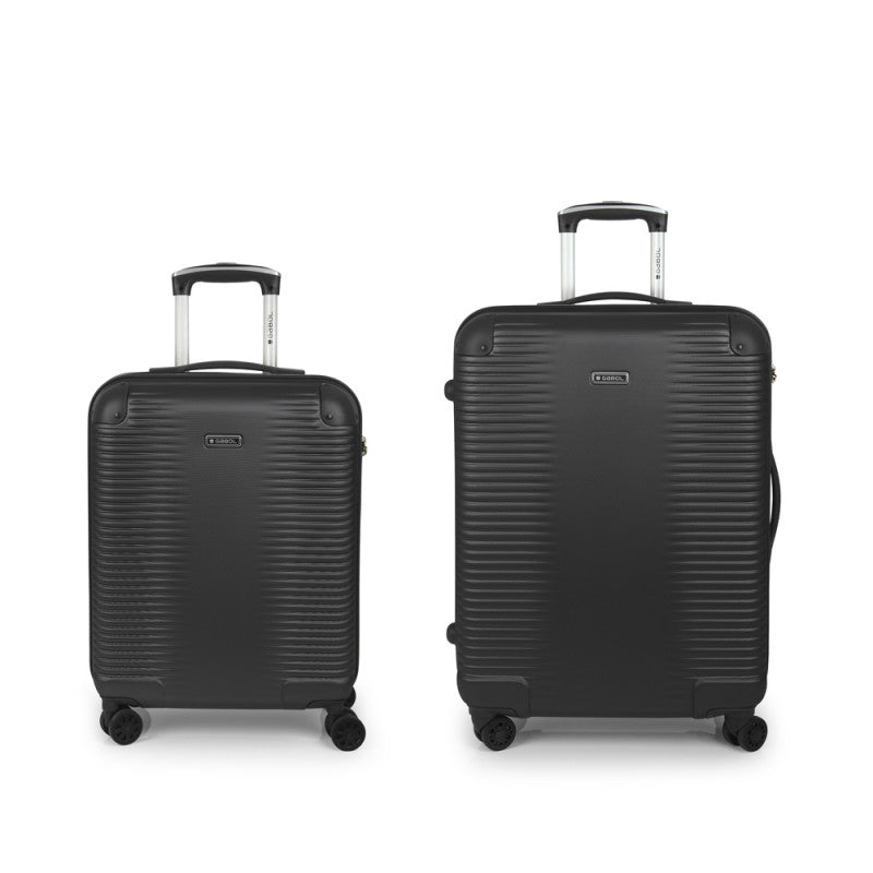 Juego de Maletas Rígidas Expandibles Gabol, BALANCE XP Cabina y Mediana, Azul