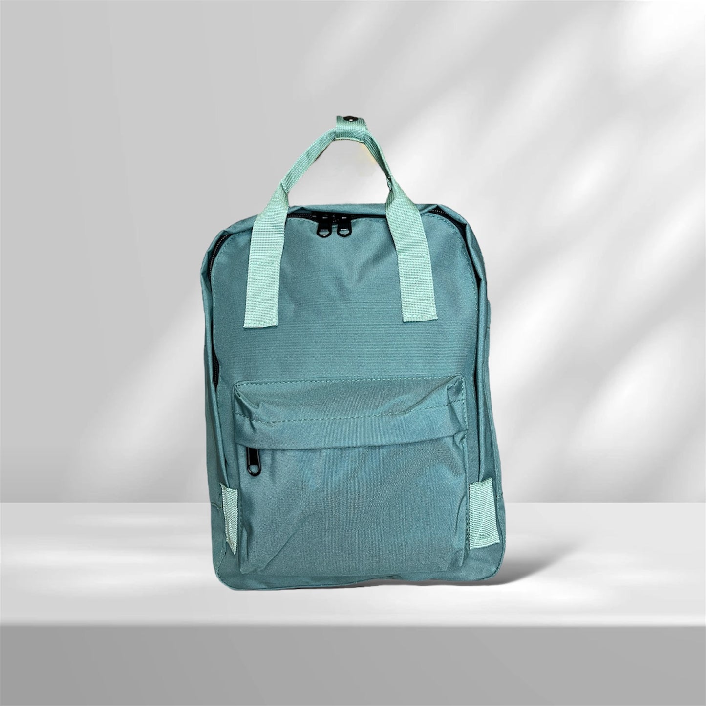 Mochila de Senderismo Pequeño Estilo Kanken Frost green