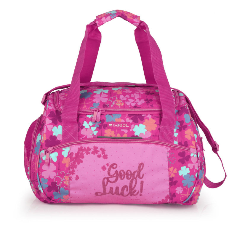 Bolsa de Deporte y Viaje Gabol Clover Rosa Resistente al Agua Reforzada