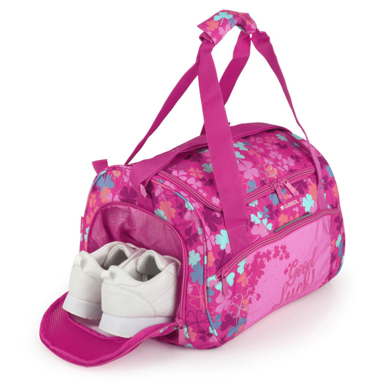 Bolsa de Deporte y Viaje Gabol Clover Rosa Resistente al Agua Reforzada