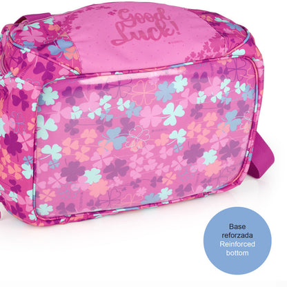 Bolsa de Deporte y Viaje Gabol Clover Rosa Resistente al Agua Reforzada