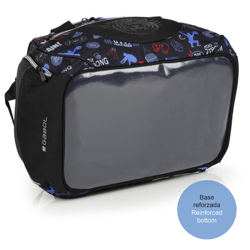Bolsa de Viaje y Deporte Gabol Training: Duradera, Impermeable, Espaciosa, Reforzada