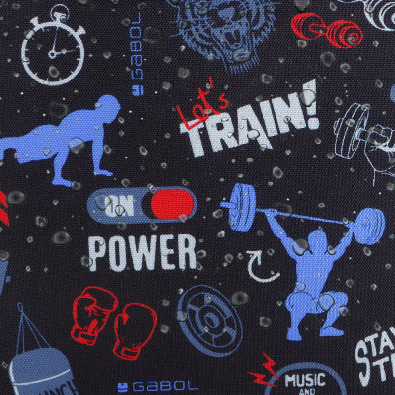 Bolsa de Viaje y Deporte Gabol Training: Duradera, Impermeable, Espaciosa, Reforzada