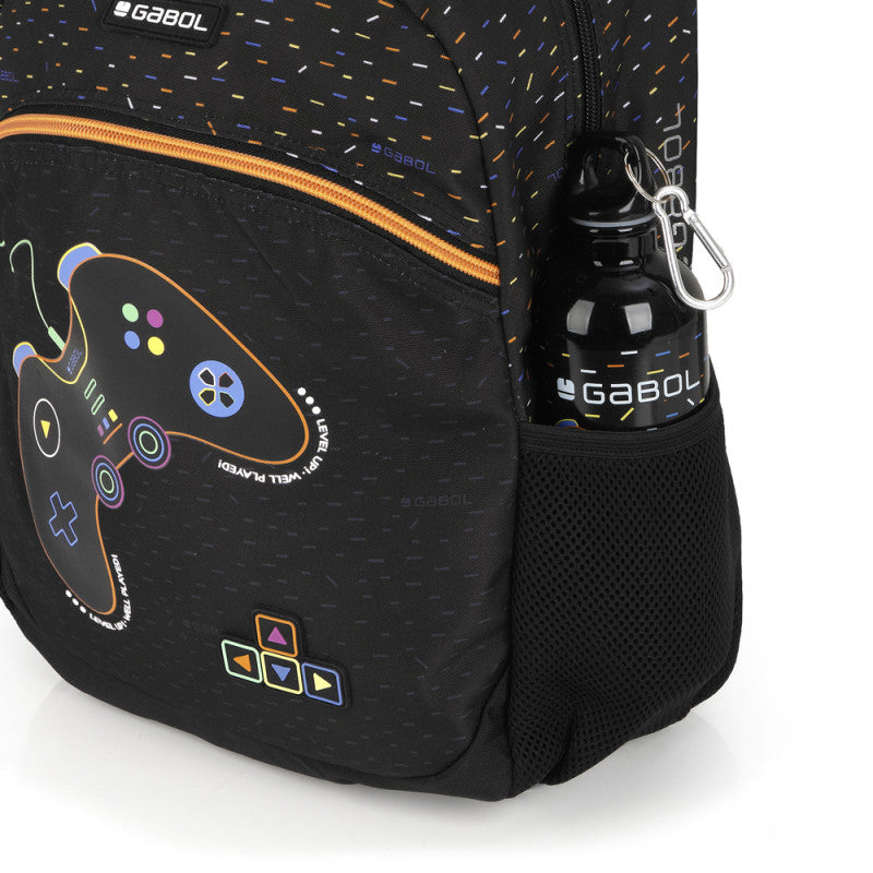 Botella de Agua Reutilizable Gabol VIRTUAL de Acero Inoxidable sin BPA