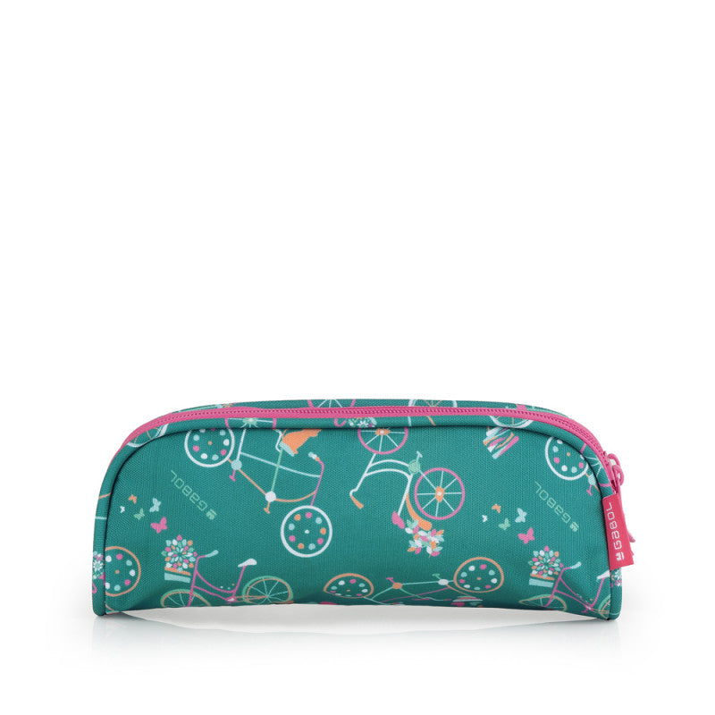 Estuche Doble Fiori Gabol: Organizador Escolar Impermeable, Resistente y Libre de PVC