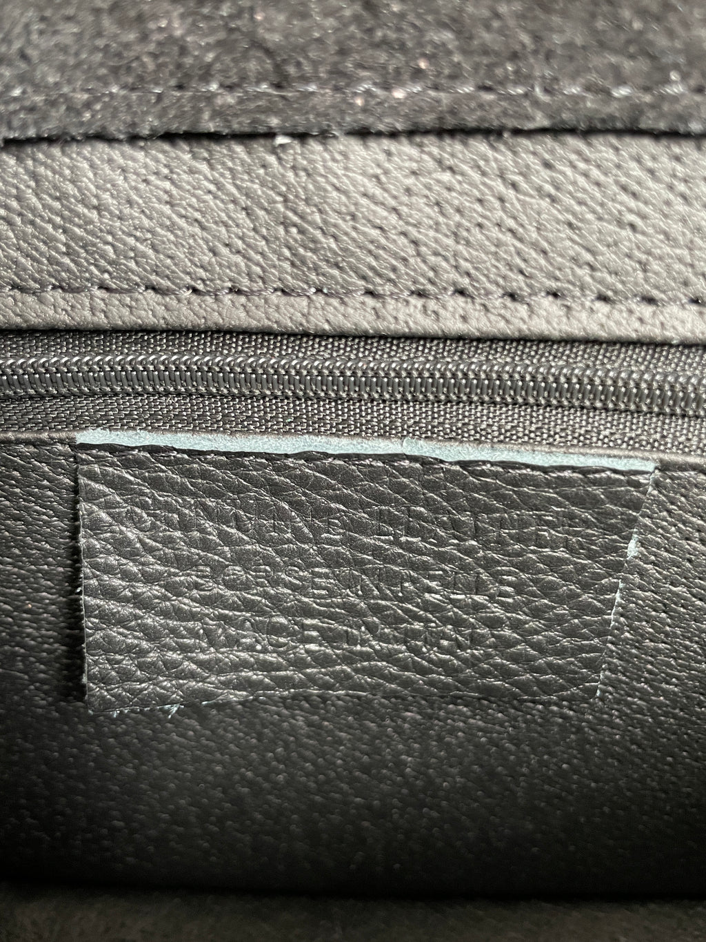 Bolso Bandolera de Piel con efecto Serpiente Negro