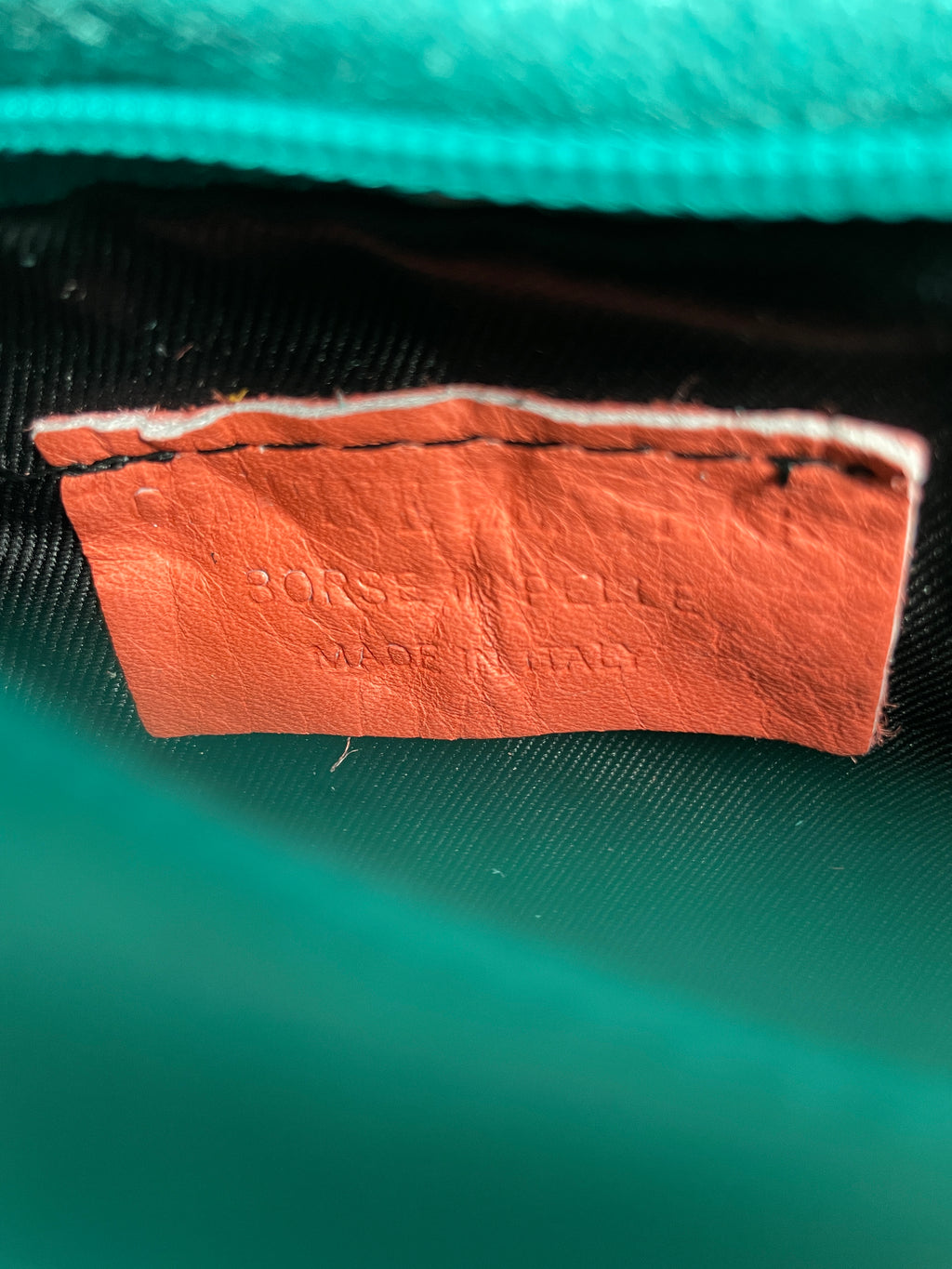 Bolso Bandolera con Cadena Mujer Turquesa