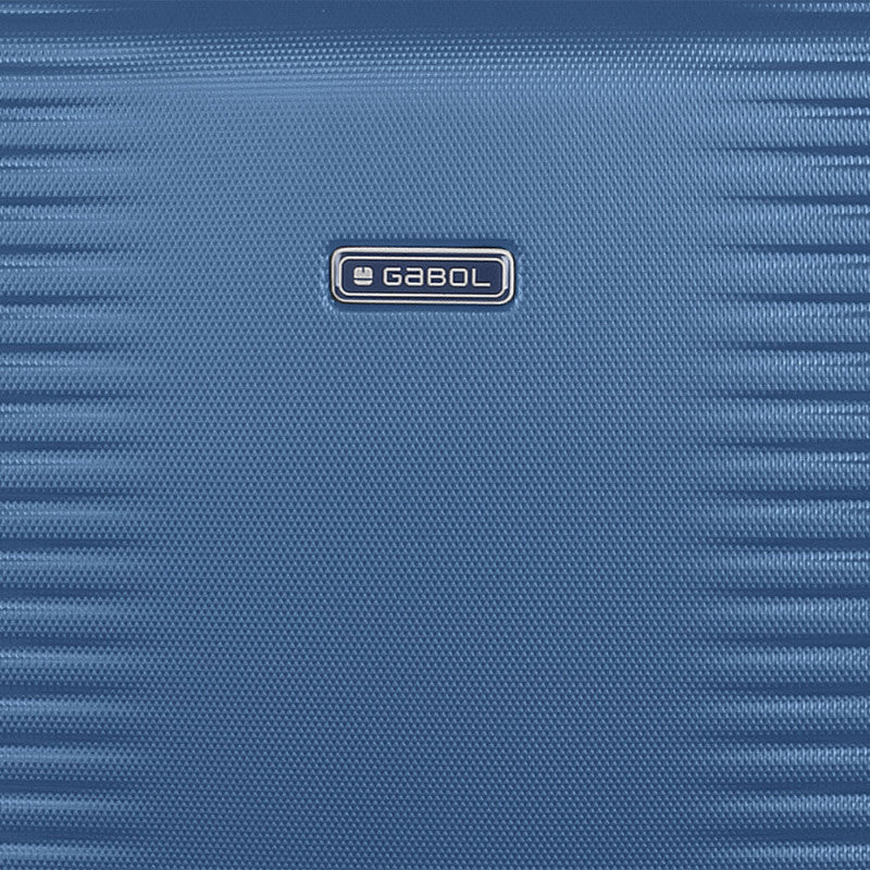 Juego de Maletas Rígidas Expandibles Gabol BALANCE XP, Cabina y Mediana, Azul