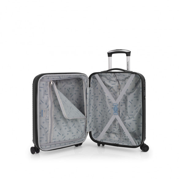 Maleta de Cabina Rígida Expandible Gabol Balance XP con 4 Ruedas Dobles Multidirección