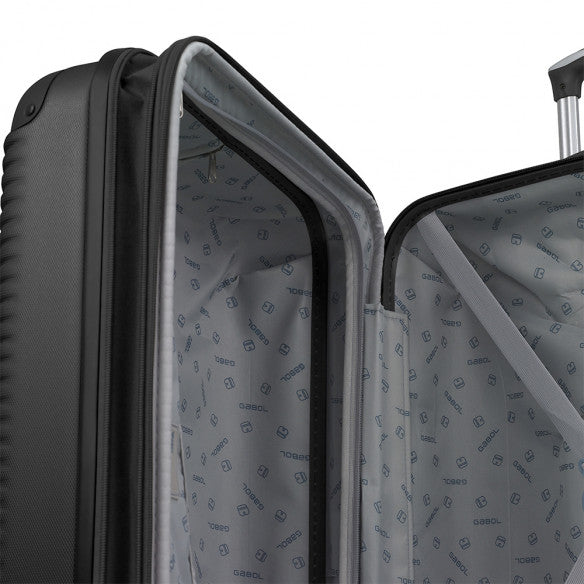 Maleta de Cabina Rígida Expandible Gabol Balance XP con 4 Ruedas Dobles Multidirección