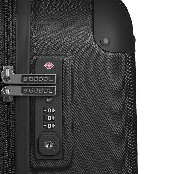 Maleta de Cabina Rígida Expandible Gabol Balance XP con 4 Ruedas Dobles Multidirección