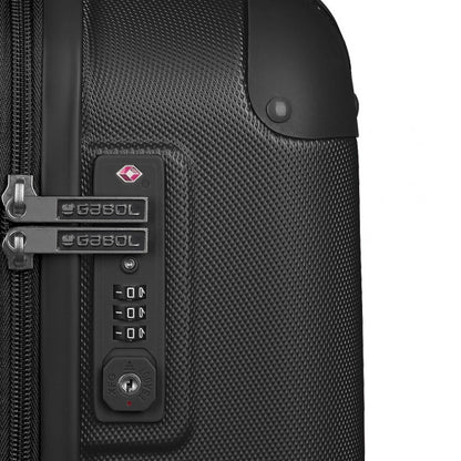 Maleta de Cabina Rígida Expandible Gabol Balance XP con 4 Ruedas Dobles Multidirección