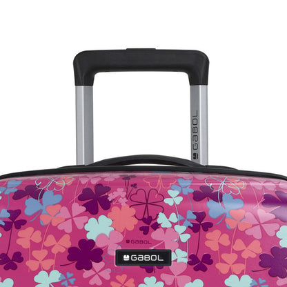 Maleta Cabina Gabol CLOVER Rígida Ligera 4 Ruedas Dobles TSA