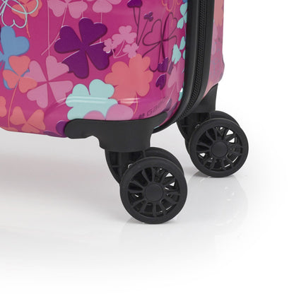 Maleta Cabina Gabol CLOVER Rígida Ligera 4 Ruedas Dobles TSA